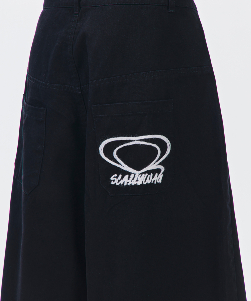SCALLYWAG（スカリーワグ）の「コットンカチオン刺繍バミューダパンツ[ブラック]（その他パンツ・レディース・その他・MEDIUM/LARGE/X-LARGE/SMALL）」の9枚目の写真
