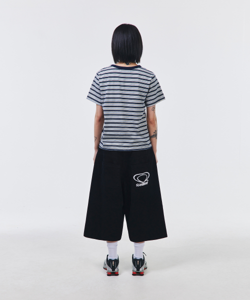 SCALLYWAG（スカリーワグ）の「コットンカチオン刺繍バミューダパンツ[ブラック]（その他パンツ・レディース・その他・MEDIUM/LARGE/X-LARGE/SMALL）」の16枚目の写真