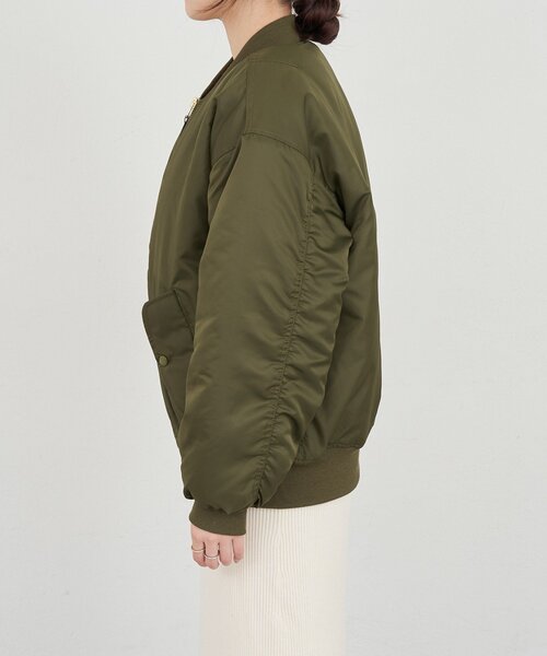 SHENERY（シーナリー）の「MA-1（MA-1・レディース・カーキ/ブラック・36/38）」の14枚目の写真