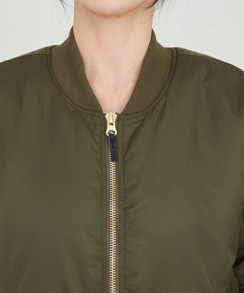 SHENERY（シーナリー）の「MA-1（MA-1・レディース・カーキ/ブラック・36/38）」の16枚目の写真