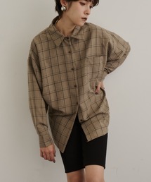 DFFUR.（ディフル）の「スエードタッチアソートオーバーシャツ（シャツ/ブラウス・レディース）」