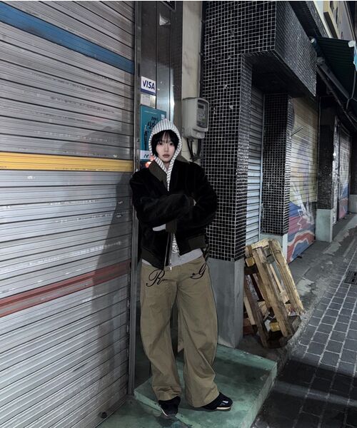 GLW(ジーエルダブリュ)の「ベルベットコーデュロイシアリングジャンパーカーキ(その他アウター・レディース・その他・SMALL/MEDIUM/LARGE)」の10枚目の写真