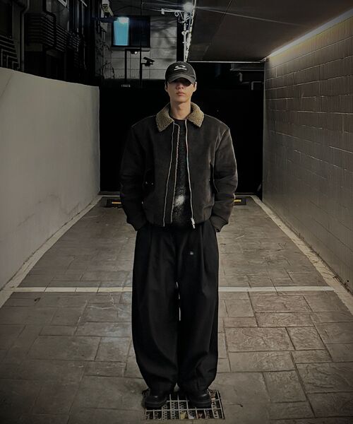 GLW(ジーエルダブリュ)の「ベルベットコーデュロイシアリングジャンパーカーキ(その他アウター・レディース・その他・SMALL/MEDIUM/LARGE)」の4枚目の写真