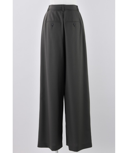 ENFOLD（エンフォルド）の「タックワイドパンツ（スラックス・レディース・ブラック/グレー・38/36）」の15枚目の写真