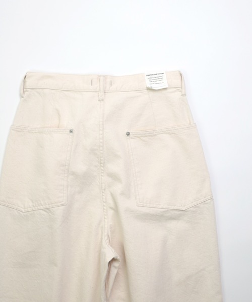 D.M.G.（ドミンゴ）の「[D.M.G / ディーエムジー] 11ozデニム ツータックシックレッグパンツ（デニムパンツ・レディース・キナリ・S/M）」の21枚目の写真