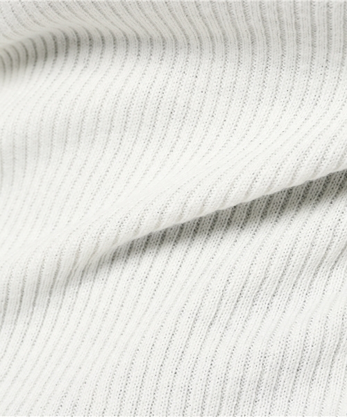 MOUSSY（マウジー）の「BASIC RIB KNIT TOPS（ニット/セーター・レディース・イエロー系その他/ブラック/トップグレー/オフホワイト・FREE）」の12枚目の写真