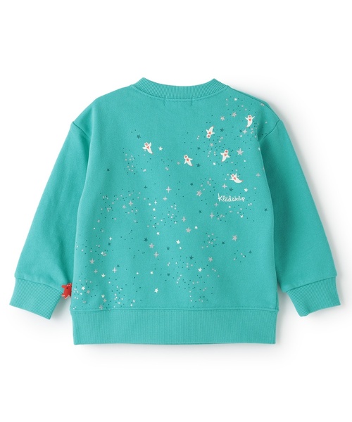 kladskap（クレードスコープ）の「【蓄光】クリオネトレーナー（スウェット・キッズ・ネイビー/エメラルド・120cm/130cm/100cm/90cm/110cm）」の3枚目の写真
