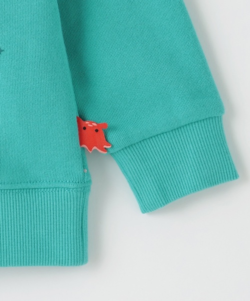 kladskap（クレードスコープ）の「【蓄光】クリオネトレーナー（スウェット・キッズ・ネイビー/エメラルド・120cm/130cm/100cm/90cm/110cm）」の10枚目の写真