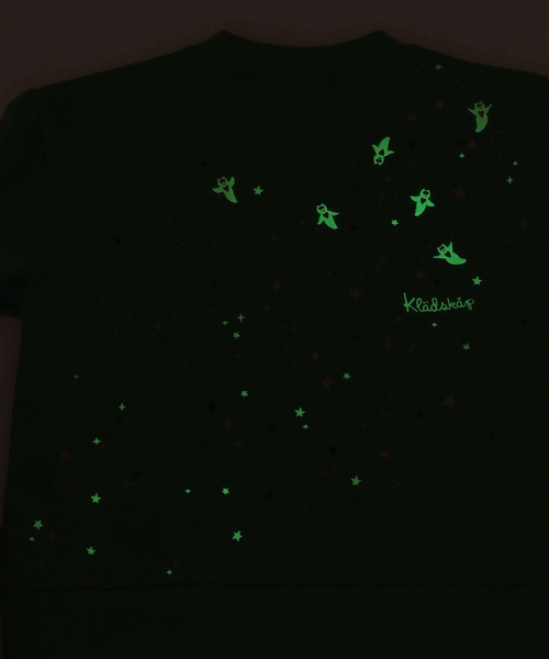 kladskap（クレードスコープ）の「【蓄光】クリオネトレーナー（スウェット・キッズ・ネイビー/エメラルド・120cm/130cm/100cm/90cm/110cm）」の13枚目の写真