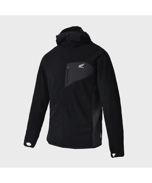 PHYPS MOTORCYCLE(フィップスモーターサイクル)の「H-Tech Grid Fleece Ventilation Hoodie Zip-Up(パーカー・メンズ・その他・SMALL/MEDIUM/LARGE/X-LARGE)」の1枚目の写真