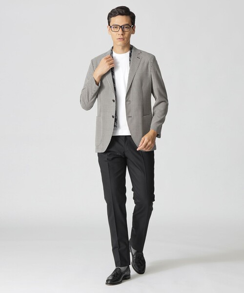 Paul Stuart（ポールスチュアート）の「【STUART'S　TRAVELER】シャリックストレッチトロトラウザーズ（スラックス・メンズ・グレー系その他2・46/50/48/52）」の6枚目の写真