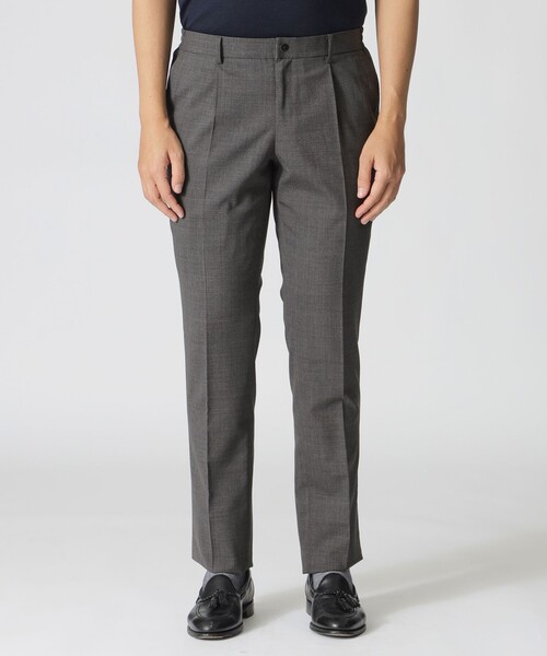 Paul Stuart（ポールスチュアート）の「【STUART'S　TRAVELER】シャリックストレッチトロトラウザーズ（スラックス・メンズ・グレー系その他2・46/50/48/52）」の7枚目の写真