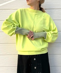 Q | 切替ドルマンニット(ニット/セーター)