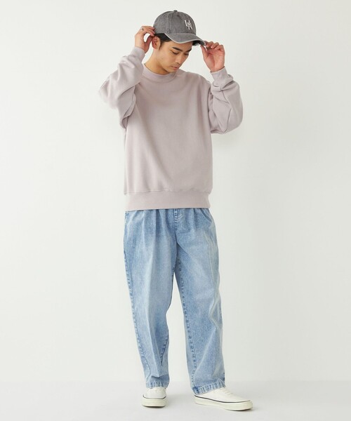 SHIPS Colors（シップス カラーズ）の「UNIVERSAL OVERALL:ロゴ 刺繍 ピグメント キャップ（キャップ・メンズ・ダークグレー/ネイビー/ブラック・ONE SIZE）」の14枚目の写真