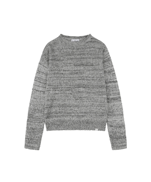 TUOMIO（トゥオミオ）の「OVERSIZED GLITTER SWEATER [GREY]（ニット/セーター・レディース・その他・F）」の4枚目の写真