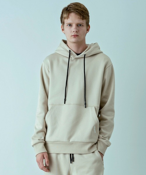 +phenix（プラスフェニックス）の「【WEB・直営店限定】+phenix(プラスフェニックス)HEAVY DUTY HOODIE SWEAT ヘビー デューティー フーディー スウェット（保温性/耐久性）（パーカー・メンズ・ライトベージュ/ブラック/グレー・XL/L/M/S）」の3枚目の写真