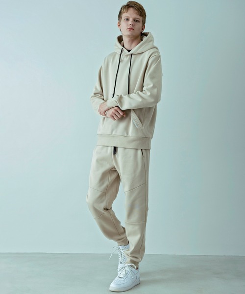 +phenix（プラスフェニックス）の「【WEB・直営店限定】+phenix(プラスフェニックス)HEAVY DUTY HOODIE SWEAT ヘビー デューティー フーディー スウェット（保温性/耐久性）（パーカー・メンズ・ライトベージュ/ブラック/グレー・XL/L/M/S）」の16枚目の写真