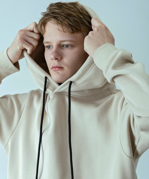 +phenix（プラスフェニックス）の「【WEB・直営店限定】+phenix(プラスフェニックス)HEAVY DUTY HOODIE SWEAT ヘビー デューティー フーディー スウェット（保温性/耐久性）（パーカー・メンズ・ライトベージュ/ブラック/グレー・XL/L/M/S）」の10枚目の写真