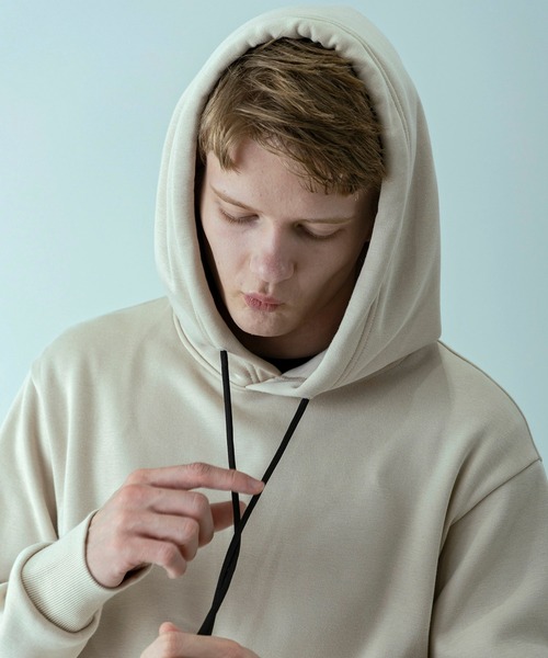 +phenix（プラスフェニックス）の「【WEB・直営店限定】+phenix(プラスフェニックス)HEAVY DUTY HOODIE SWEAT ヘビー デューティー フーディー スウェット（保温性/耐久性）（パーカー・メンズ・ライトベージュ/ブラック/グレー・XL/L/M/S）」の12枚目の写真