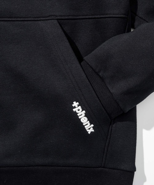 +phenix（プラスフェニックス）の「【WEB・直営店限定】+phenix(プラスフェニックス)HEAVY DUTY HOODIE SWEAT ヘビー デューティー フーディー スウェット（保温性/耐久性）（パーカー・メンズ・ライトベージュ/ブラック/グレー・XL/L/M/S）」の5枚目の写真