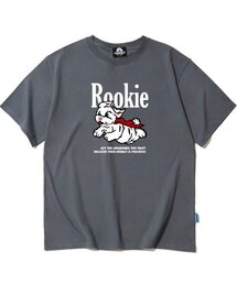 ルーキー マルチーズ グラフィック Tシャツ - グレー