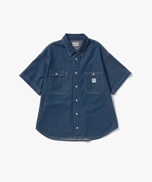 PLAC(プラック)の「051 コーンデニムサマーショーツスリーブシャツ(シャツ/ブラウス・メンズ・その他・LARGE/MEDIUM/X-LARGE)」の6枚目の写真