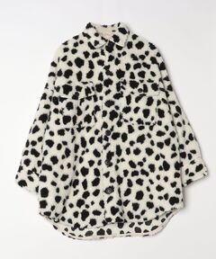 セール】レオパードコート（ノーカラーコート）｜WCJ（ダブルシー