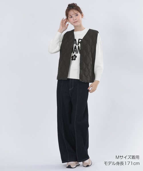 デイジーキルトポケッタブル ベスト（ベスト）｜MARY QUANT（マリー