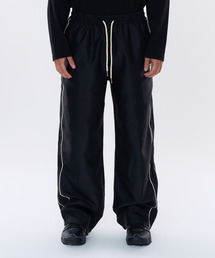 TURTLEBACK（タートルバック）の「サイドラインストリングパンツ（ブラック）（スウェットパンツ）」