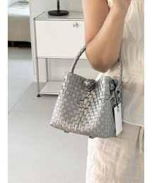 ORTICA（オルティカ）の「[Handmade] Cube Bag - Silver Grey S（トートバッグ）」