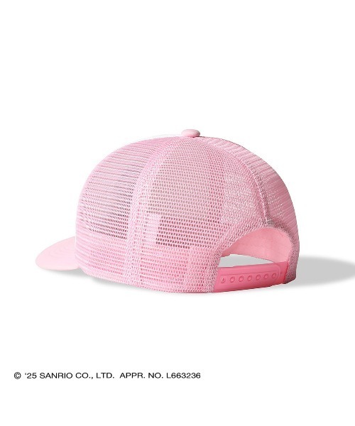 sanrio（サンリオ）の「サンリオキャラクターズ × ホームゲーム [HOMEGAME] - ハローキティー メッシュキャップ  [HELLO KITTY MESH CAP PINK HG251406]（キャップ・レディース・ピンク・FREE）」の5枚目の写真