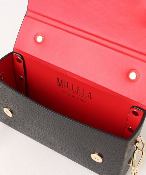 KATHARINE ROSS（キャサリンロス）の「【KATHARINE ROSS】【MILLELA FIRENZE】箱型ミニショルダー（ショルダーバッグ・レディース・モカ/ブラック・MEDIUM）」の22枚目の写真