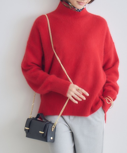 KATHARINE ROSS（キャサリンロス）の「【KATHARINE ROSS】【MILLELA FIRENZE】箱型ミニショルダー（ショルダーバッグ・レディース・モカ/ブラック・MEDIUM）」の5枚目の写真