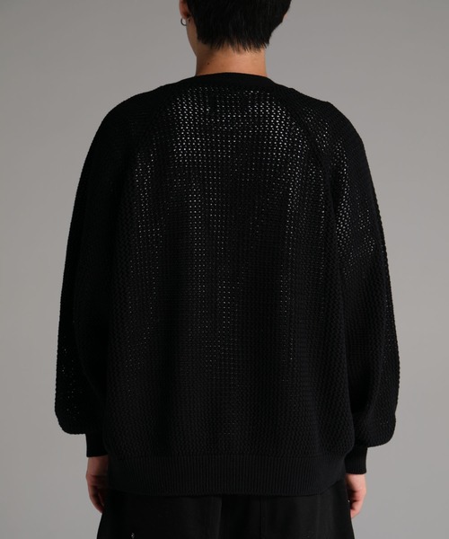 DELUXE(デラックス)の「TANGLE(カーディガン/ボレロ・メンズ・ベージュ/ブラック・MEDIUM/LARGE/SMALL)」の4枚目の写真