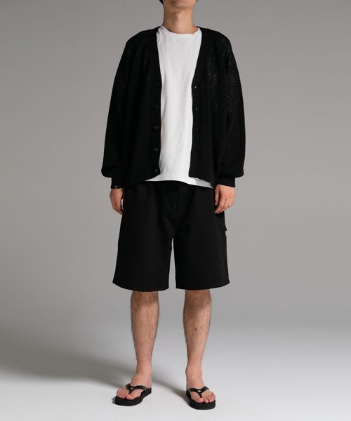 DELUXE(デラックス)の「TANGLE(カーディガン/ボレロ・メンズ・ベージュ/ブラック・MEDIUM/LARGE/SMALL)」の9枚目の写真