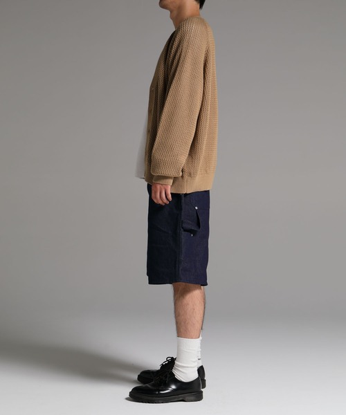 DELUXE(デラックス)の「TANGLE(カーディガン/ボレロ・メンズ・ベージュ/ブラック・MEDIUM/LARGE/SMALL)」の14枚目の写真