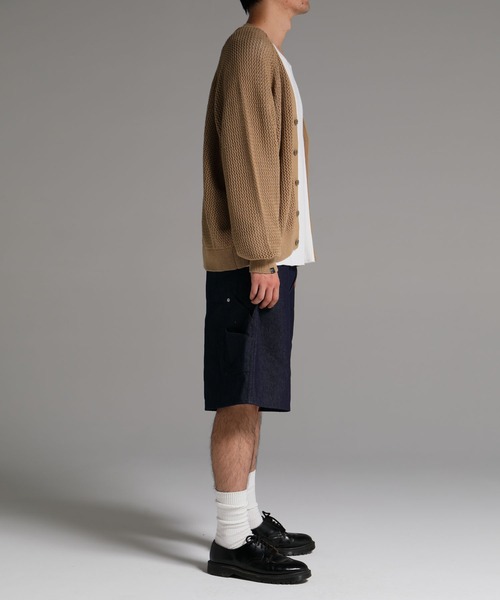 DELUXE(デラックス)の「TANGLE(カーディガン/ボレロ・メンズ・ベージュ/ブラック・MEDIUM/LARGE/SMALL)」の16枚目の写真