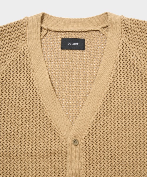 DELUXE(デラックス)の「TANGLE(カーディガン/ボレロ・メンズ・ベージュ/ブラック・MEDIUM/LARGE/SMALL)」の22枚目の写真