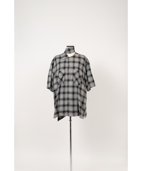 KEISUKEYOSHIDA（ケイスケヨシダ）の「Imitation Long Collar Shirt（シャツ/ブラウス・レディース・ホワイト/ブラック・S/M）」の14枚目の写真
