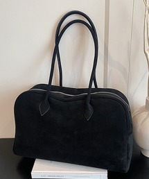 ULEULA（ウルア）の「スエードライクボストンバッグ【A4収納可能】（ボストンバッグ）」