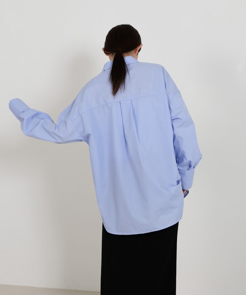 select MOCA(セレクトモカ)の「【選べる】アソートオーバーサイズシャツ(シャツ/ブラウス・レディース・ベージュ系その他/ブルー系その他/ブルー/オフホワイト/ピンク系その他・FREE)」の22枚目の写真