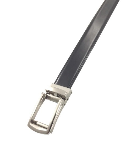 Perfect Suit FActory（パーフェクトスーツファクトリー）の「30mm キーリット 【本革】ビジネスベルト（ベルト・メンズ・ブラック・FREE）」の4枚目の写真
