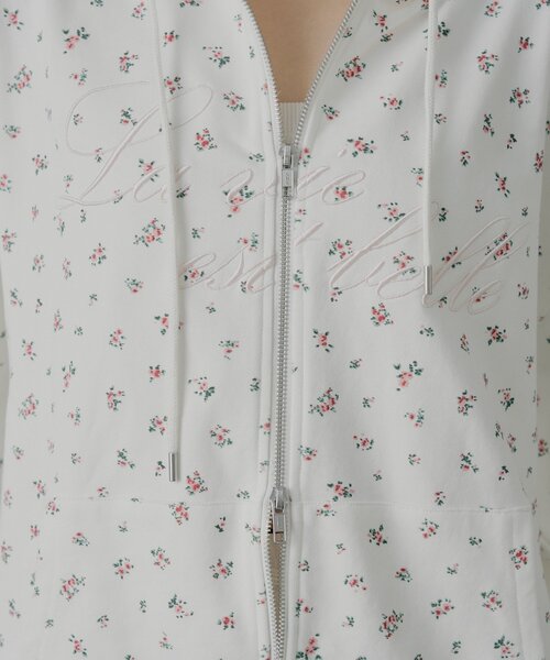 Chico（チコ）の「花柄ルーズパーカー（パーカー）」 - WEAR