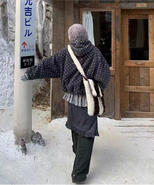 AsheKsha(アシクシャ)の「韓国風フェイクツーピースストライプパッチワークスカートパンツストレートカジュアルパンツ(その他パンツ・レディース・ダークグレー・M)」の6枚目の写真