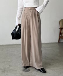 CAPRICIEUX LE'MAGE | ベロアワイドパンツ(その他パンツ)