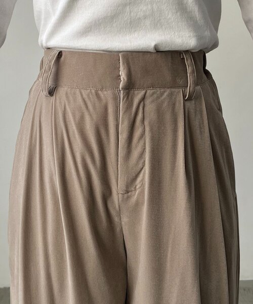 CAPRICIEUX LE'MAGE（カプリシューレマージュ）の「ベロアワイドパンツ（その他パンツ・レディース・チャコールグレー/グレイッシュベージュ・38/36）」の17枚目の写真