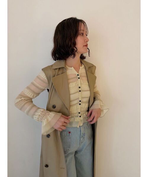 LAGUNAMOON（ラグナムーン）の「マルチWAYダブルカラートレンチコート（トレンチコート・レディース・ベージュ・MEDIUM/SMALL）」の2枚目の写真