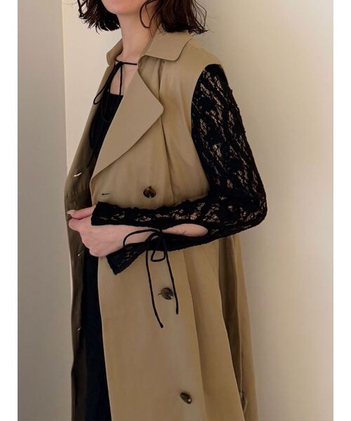 LAGUNAMOON（ラグナムーン）の「マルチWAYダブルカラートレンチコート（トレンチコート・レディース・ベージュ・MEDIUM/SMALL）」の5枚目の写真