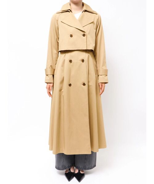 LAGUNAMOON（ラグナムーン）の「マルチWAYダブルカラートレンチコート（トレンチコート・レディース・ベージュ・MEDIUM/SMALL）」の20枚目の写真