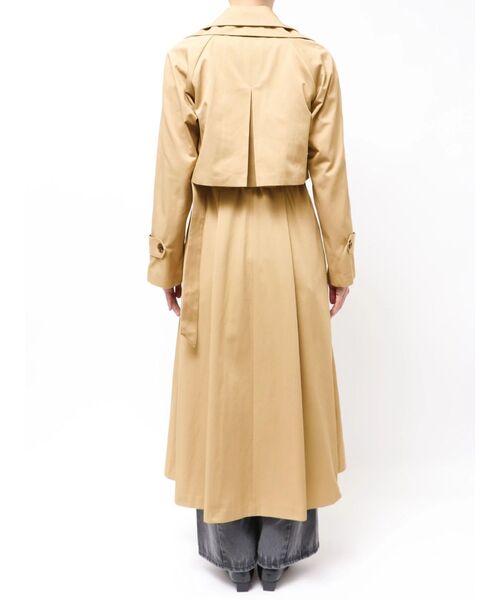LAGUNAMOON（ラグナムーン）の「マルチWAYダブルカラートレンチコート（トレンチコート・レディース・ベージュ・MEDIUM/SMALL）」の22枚目の写真